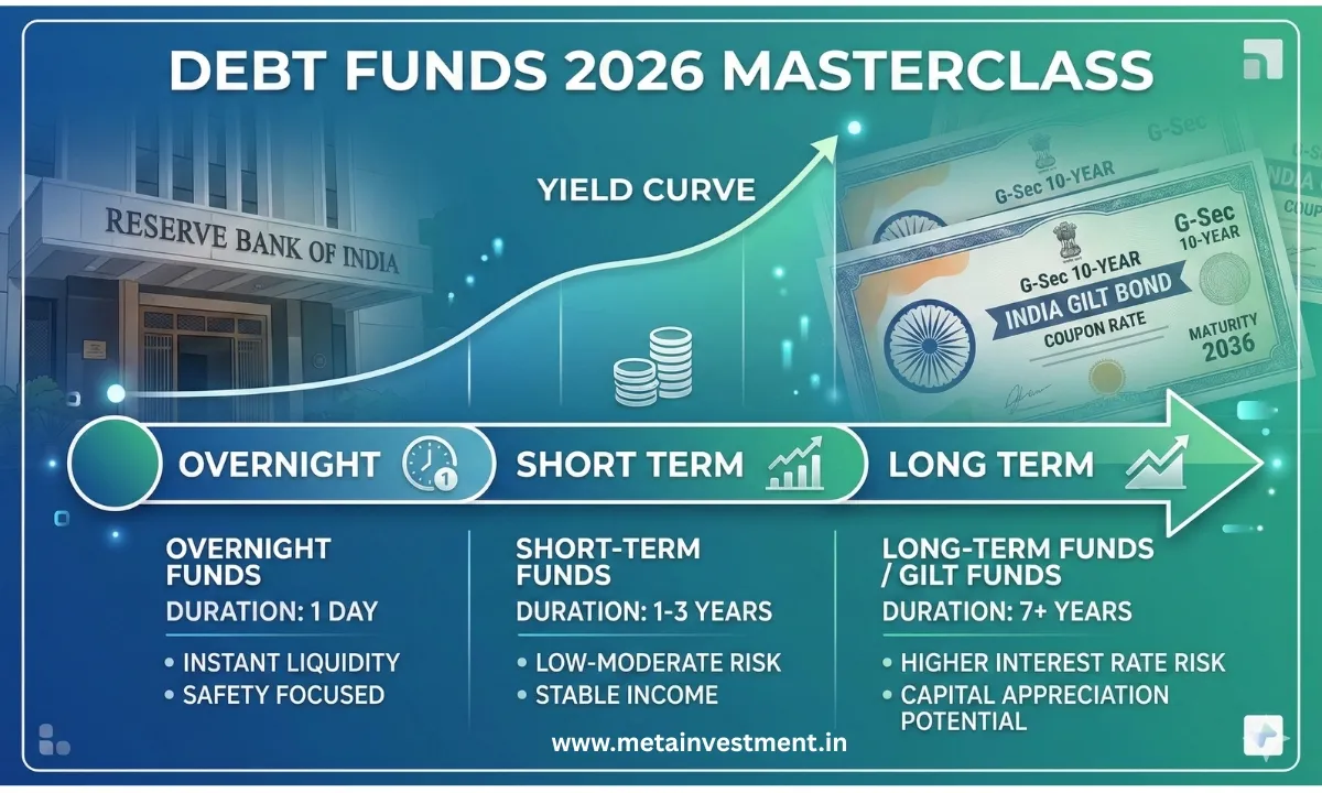 SEBI debt fund duration bands 2026 infographic